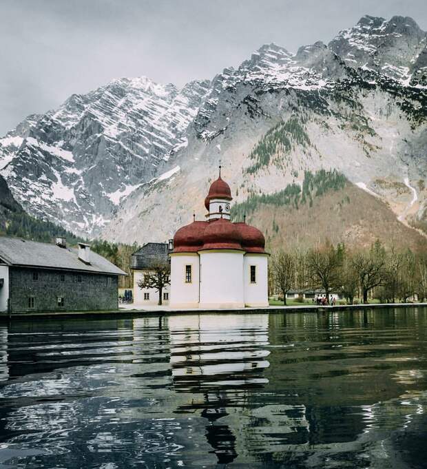 Замки, леса, озера - удивительная природа Германии. 13 фото
