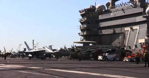 До прихода авианосца «Джордж Буш» в Восточное Средиземноморье - считанные сутки