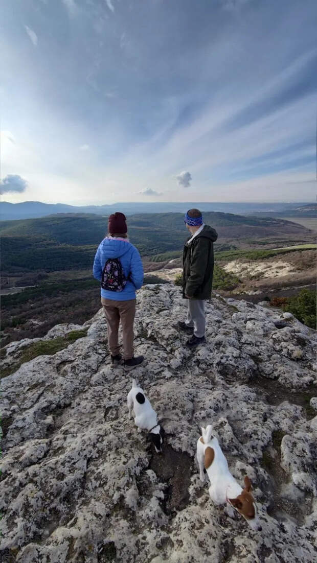 Любуясь крымскими просторами