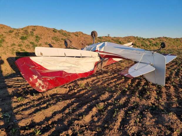 В Суздальском районе потерпел крушение самодельный легкомоторный самолет