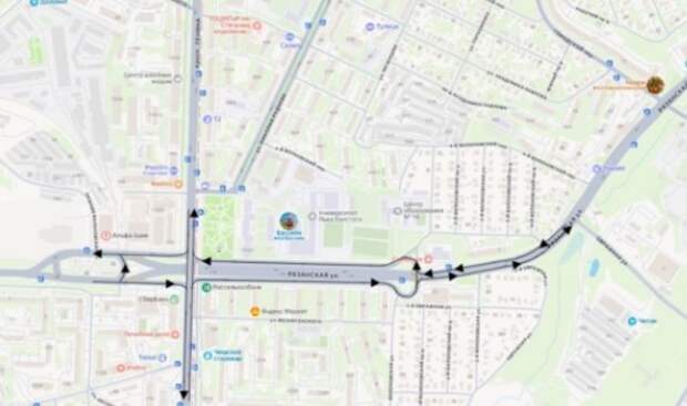 В Туле с 23 по 26 января ограничат движение под Орловским путепроводом