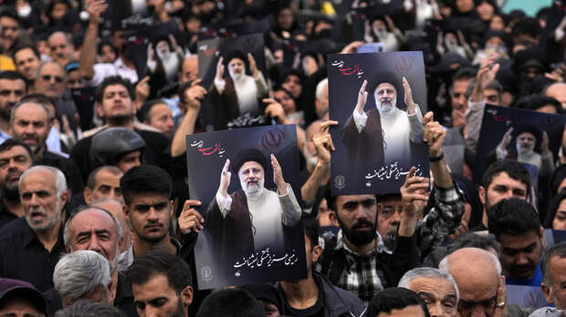 Церемония прощания с погибшим президентом Ирана началась в Тебризе