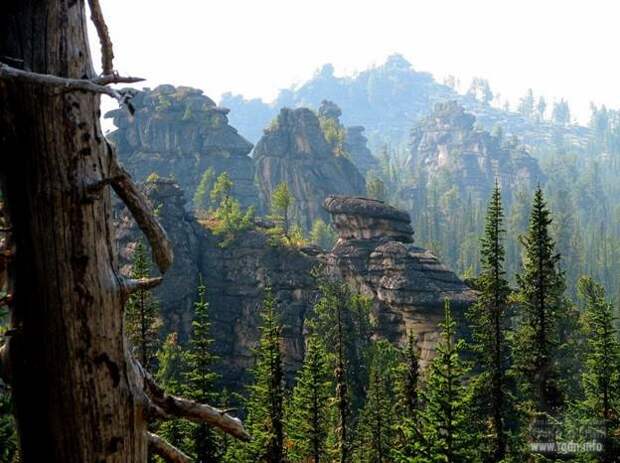 Горный массив Ергаки, Красноярский край. Каменный город Ергаки