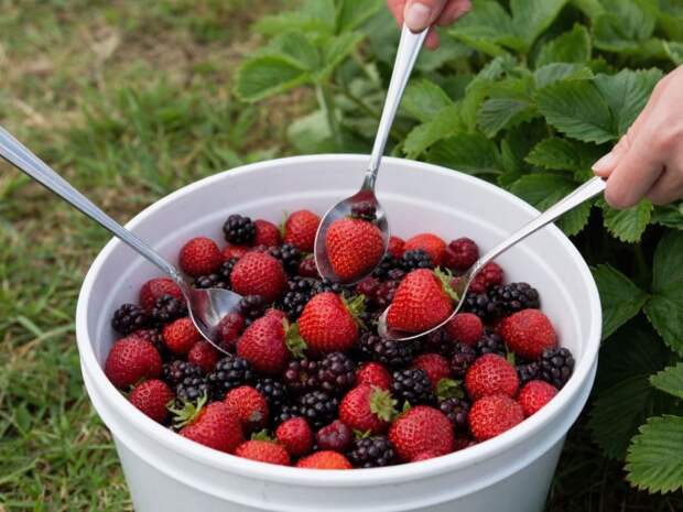 Три ложки в воду — и ведро ягод с куста: клубника идёт в наступление уже весной