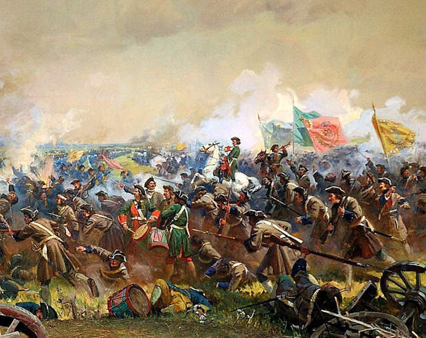 8 июля 1709 г. - День победы русской армии под командованием Петра Первого над шведами в Полтавском сражении
