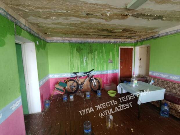 Жильцы тульского общежития на Калинина страдают от протечек, капремонт запланирован на 2040 год