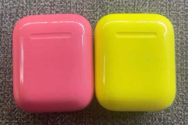 MacRumors: Apple планировала выпустить AirPods в ярких цветах