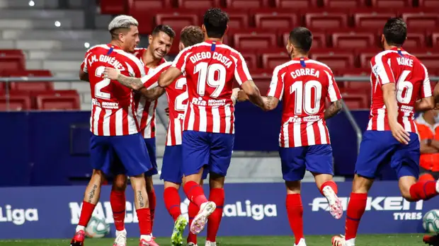 «Атлетико» с минимальным счётом обыграл «Леванте»
