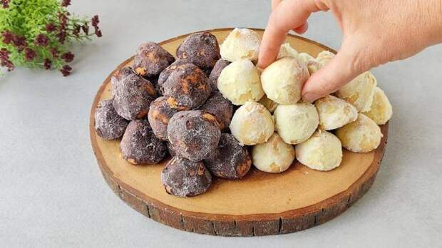 Чем проще, тем вкуснее! Тающее печенье к чаю — вкусно и с начинкой, и без неё.