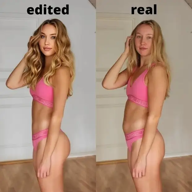 Датская блогерша показывает, как на самом деле выглядит во время съёмок "идеальных фото" для Instagram (26 фото)