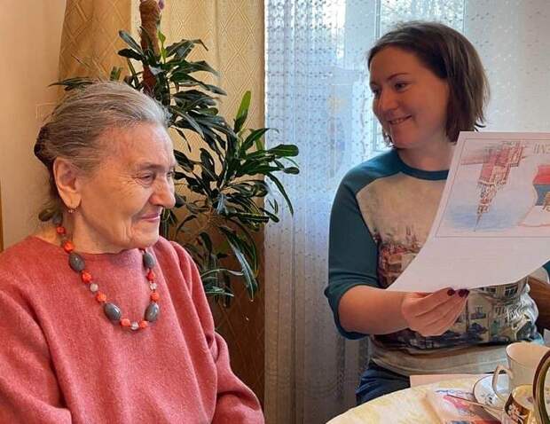 Жительница Северного отметила 90-летие Фото: управа района Северный