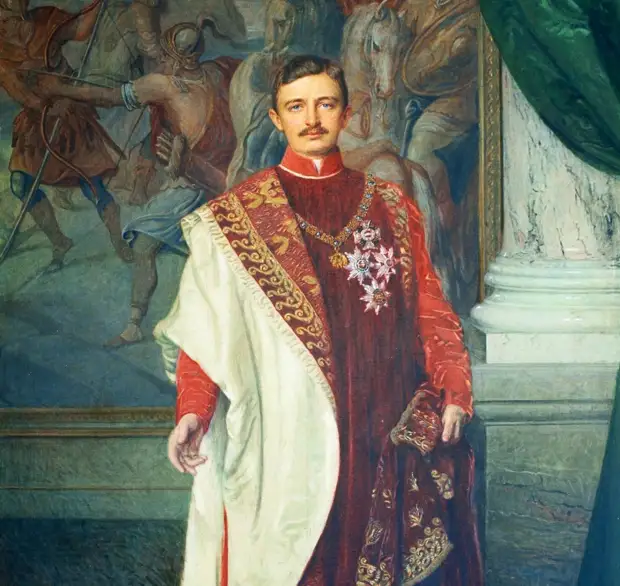 Часть останков последнего чешского короля были захоронены в Пражском Граде