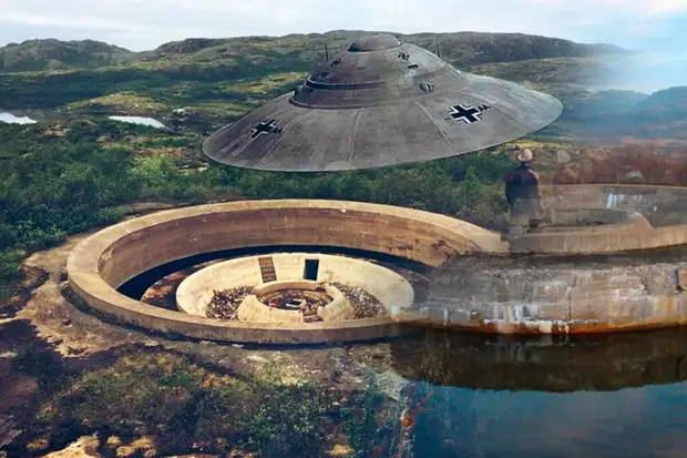 Любопытный полигон, доказывающий существование немецких дискообразных летательных аппаратов