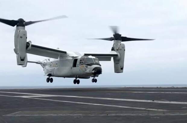 Конвертоплан V-22 Osprey КМП США с морскими пехотинцами на борту разбился у берегов Австралии