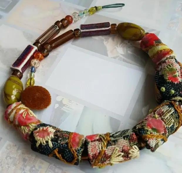 💮 Текстильные украшения