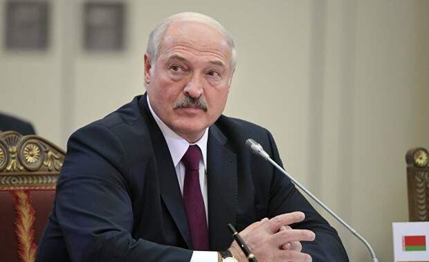 Президент Белоруссии А. Лукашенко. Санкт-Петербург