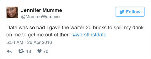 Funny First Date Tweets