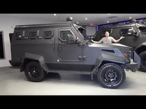 Обзор броневика. Толщина металла бронированного Land Cruiser.