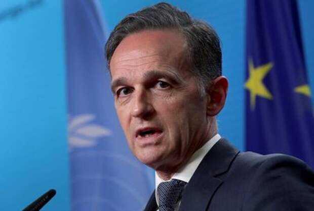 German Foreign Minister Heiko Maas addresses the media during a joint news conference with U.N. Secretary-General Antonio Guterres after a meeting in Berlin, Germany, December 17, 2020. Michael Sohn/Pool via REUTERS