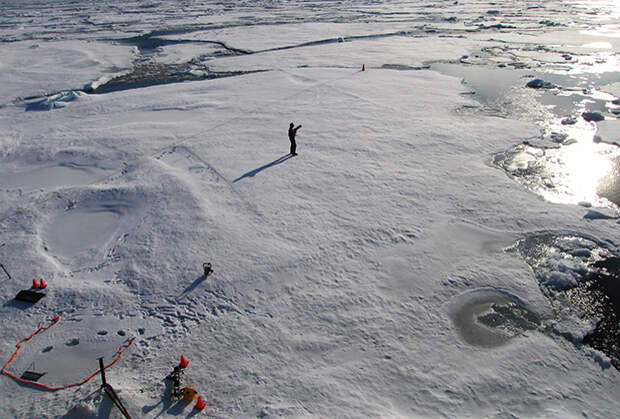 Ученые изучают причины таяния льда в Арктике