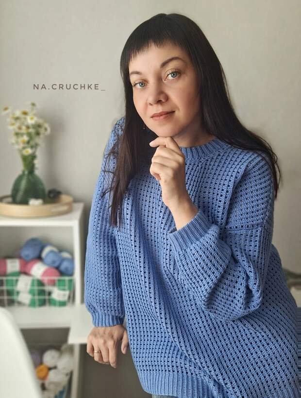 Вязание-крючок-Джемпера и Пуловеры