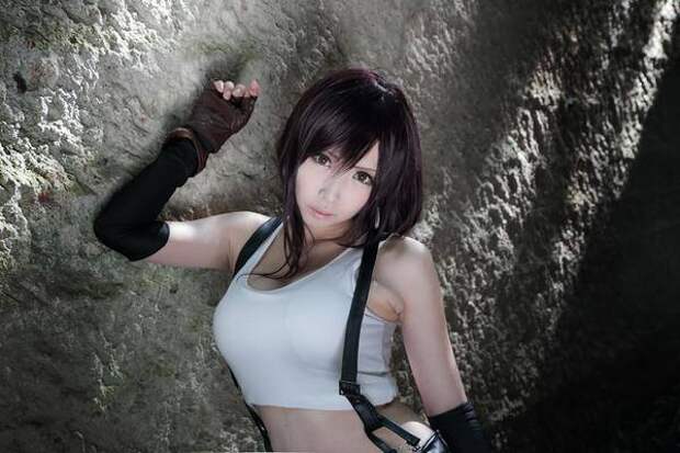 Тифа Локхарт (Final Fantasy VII) Косплей, азиатский косплей, Final fantasy, Final Fantasy VII, Tifa Lockhart, длиннопост