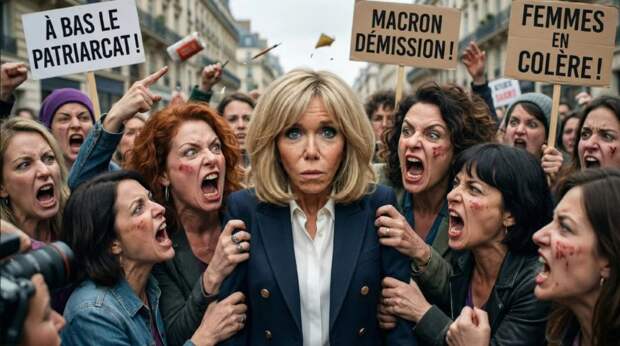 Официально: Брижит Макрон ушла из Елисейского дворца. Или ушёл?