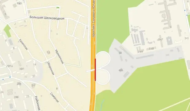 В Уфе часть проспекта Салавата Юлаева будет перекрыта до 1 октября