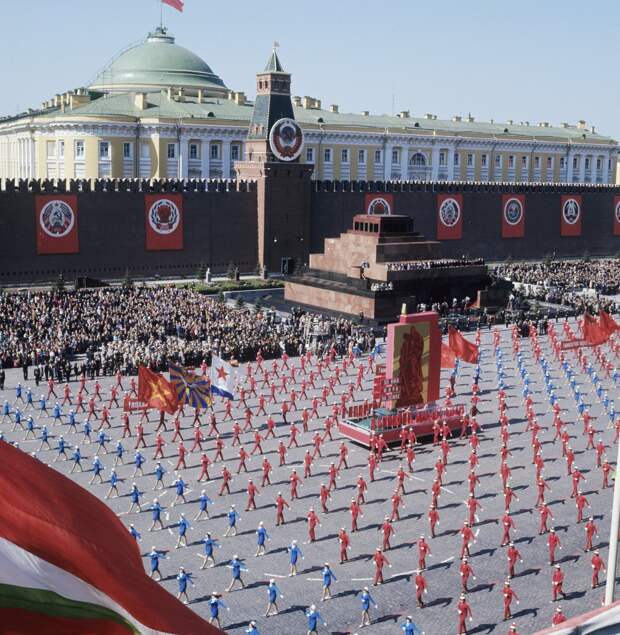 Первое мая на Красной площади