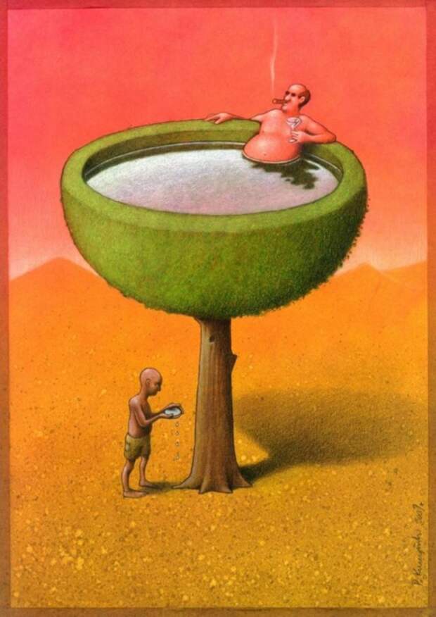 Разные сословия. Автор: Pawel Kuczynski.