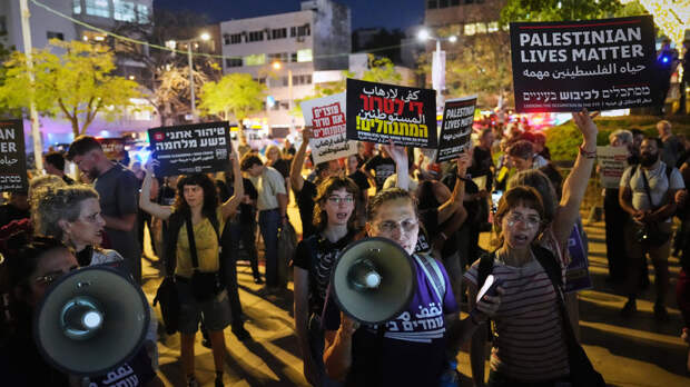 В городах Израиля проходят антиправительственные акции протеста