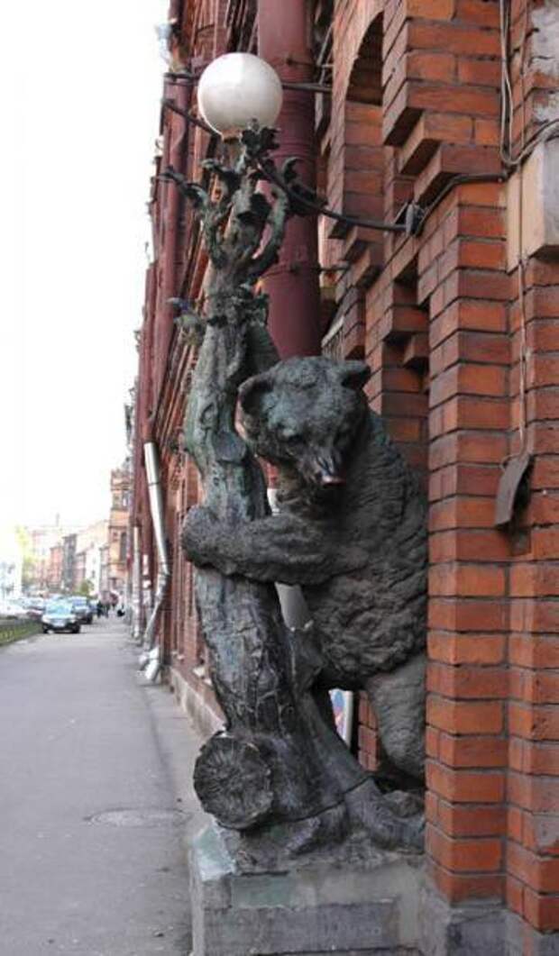 Интересные памятники и скульптуры медведей животные, история, медведи, памятники, скульптуры, факты