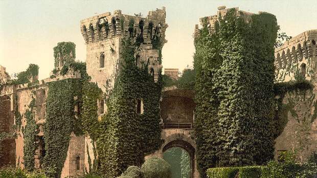 Замки Англии: Раглан (Raglan Castle)