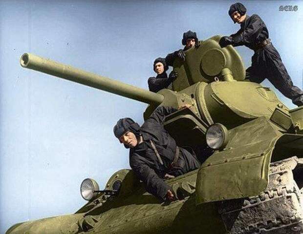 Ожившие фото войны СССР, война, история