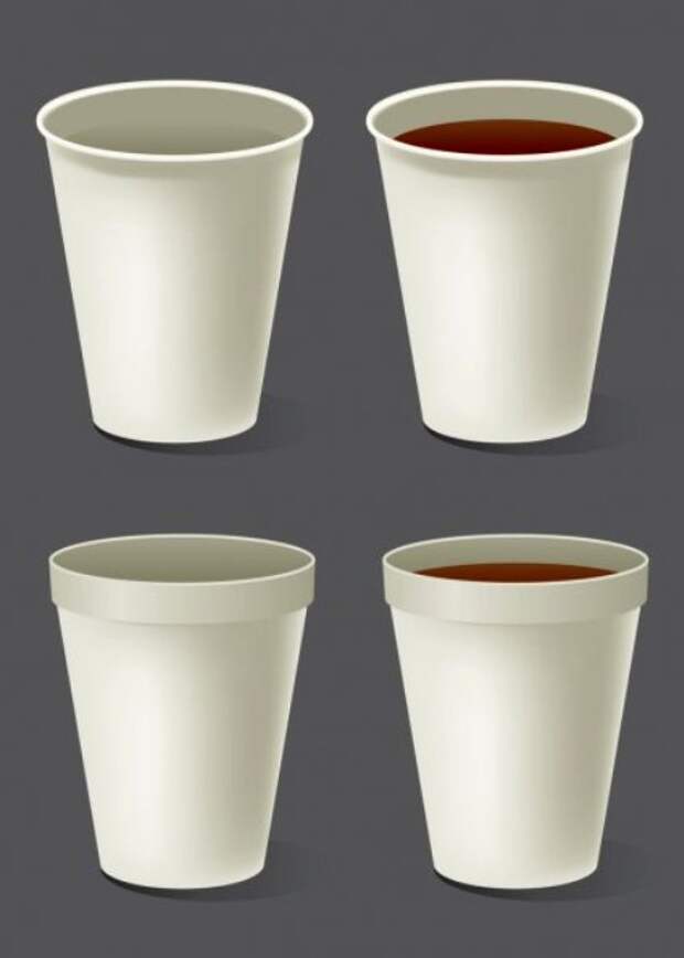 Пенопластовые чашки откровенно вредные. /Фото: depositphotos.com