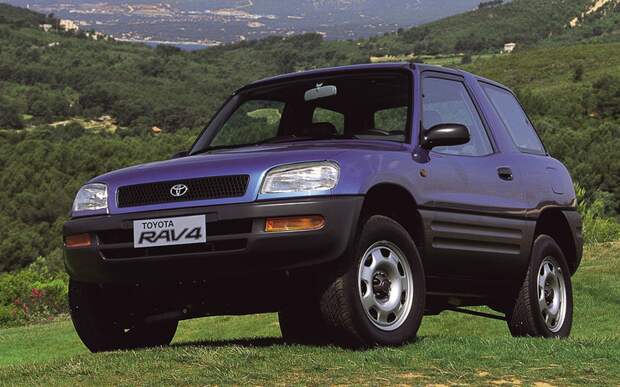 9. RAV4 (XA10, 1994). авто, история, тойота, факты