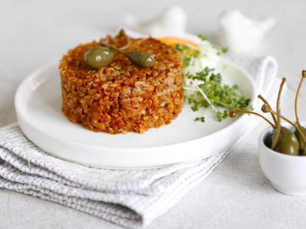 Гречка в томатном соке