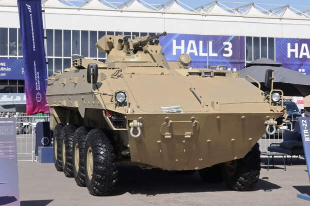 Российский БТР-22 в Саудовской Аравии