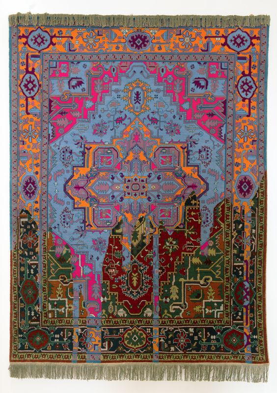 Неправильные ковры by Faig Ahmed