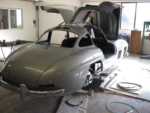 Делаем машину-легенду своими руками. Mercedes 300SL "Gullwing", истории, как сделать, машина, своими руками