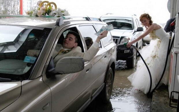 Смешные свадебные фото