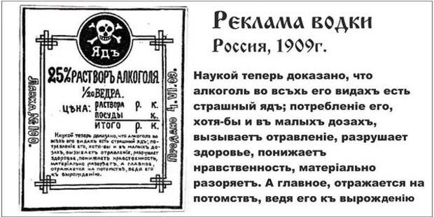 Алкоголь навязывался русам веками