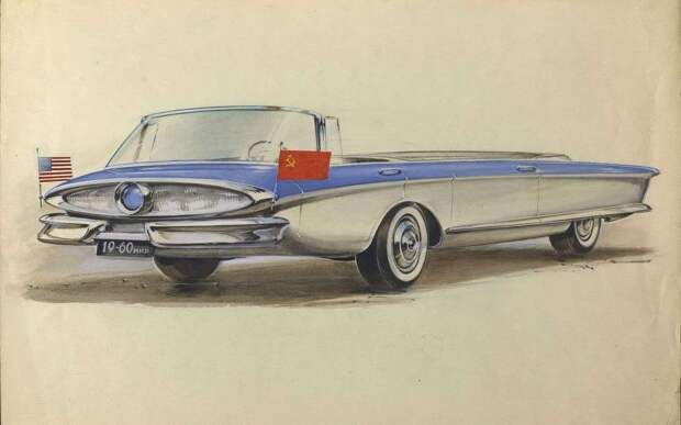 Двери, крылья и хвосты — удивительные фантазии автодизайнеров СССР