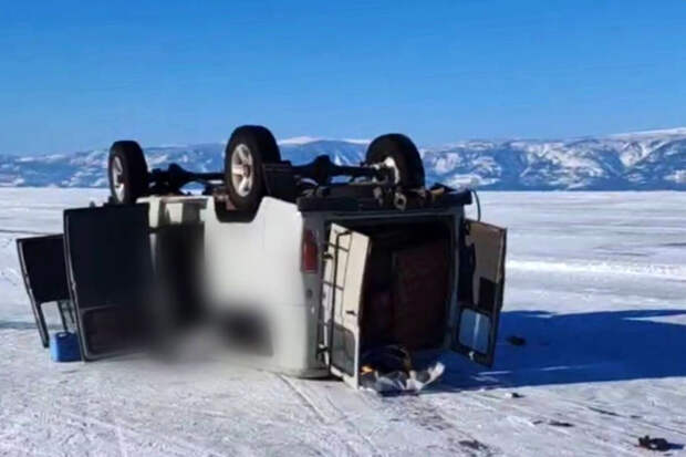 СК РФ возбудил дело после опрокидывания внедорожника с туристами на Байкале