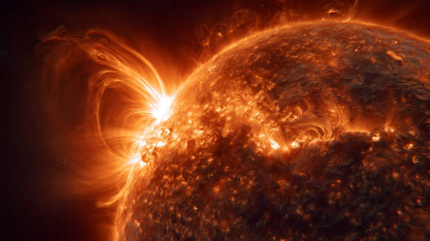 Новогодние магнитные бури: на Солнце произошла мощнейшая за три недели вспышка