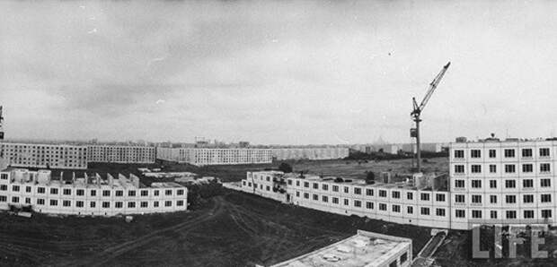 Как строили “хрущевки” в 1963 году