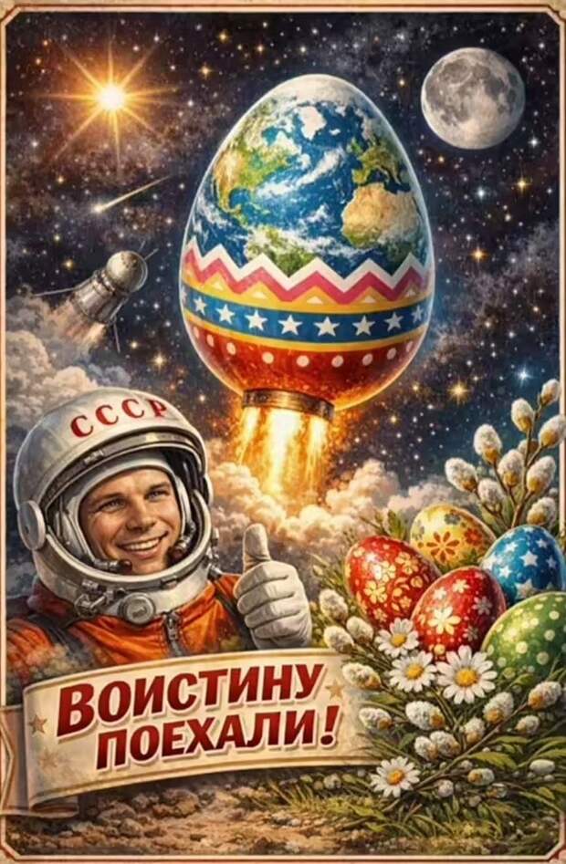 С днём космонавтики