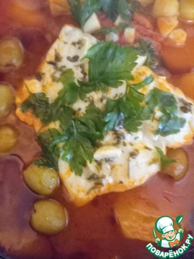 Рыба с овощами