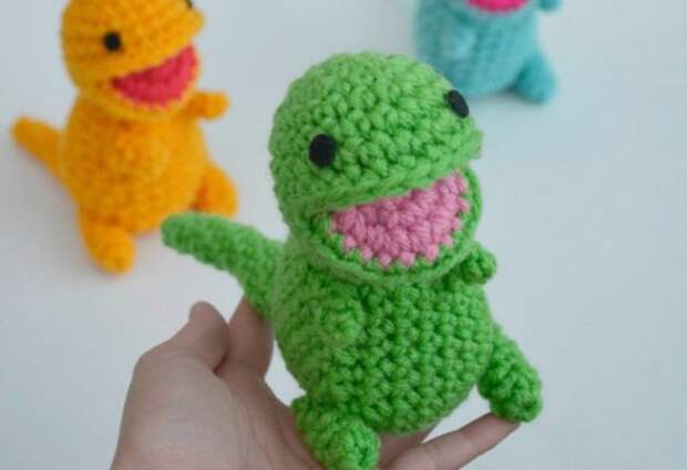Вязаный динозавр - 5 проектов для ценителей