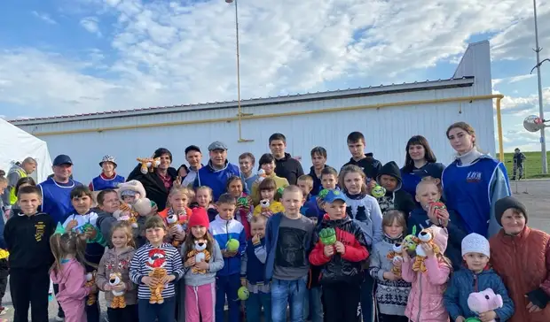 Звезда сериала «Воронины» встретился с беженцами в Белгороде